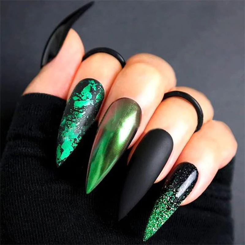 12 Grids Irregular Aluminum Nail Foil - Image 8