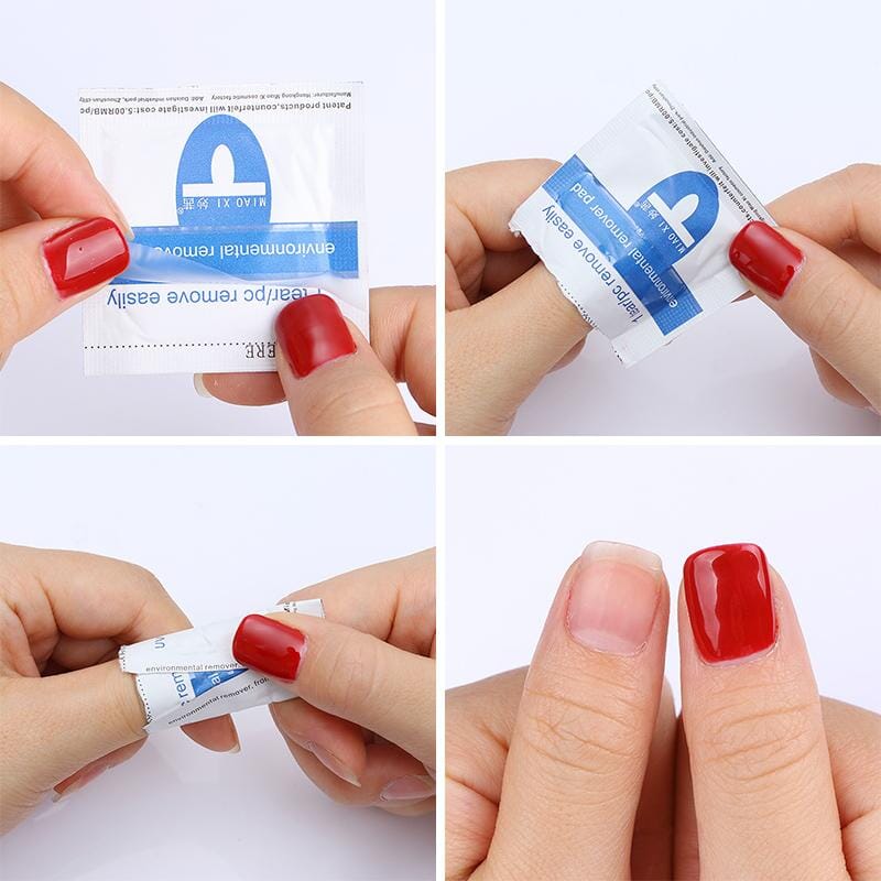10 Pads Gel Polish Remover - Image 6