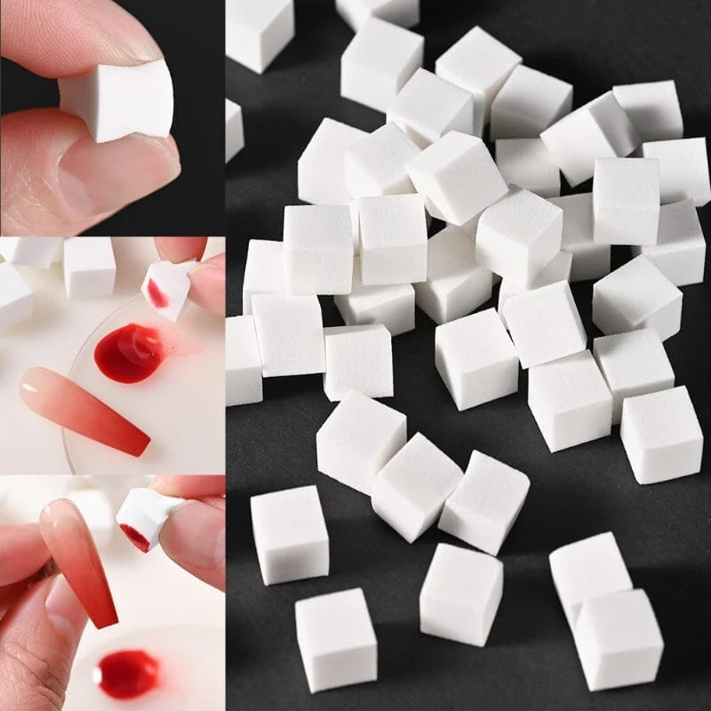 100pcs Mini Square Soft Sponges - Image 9