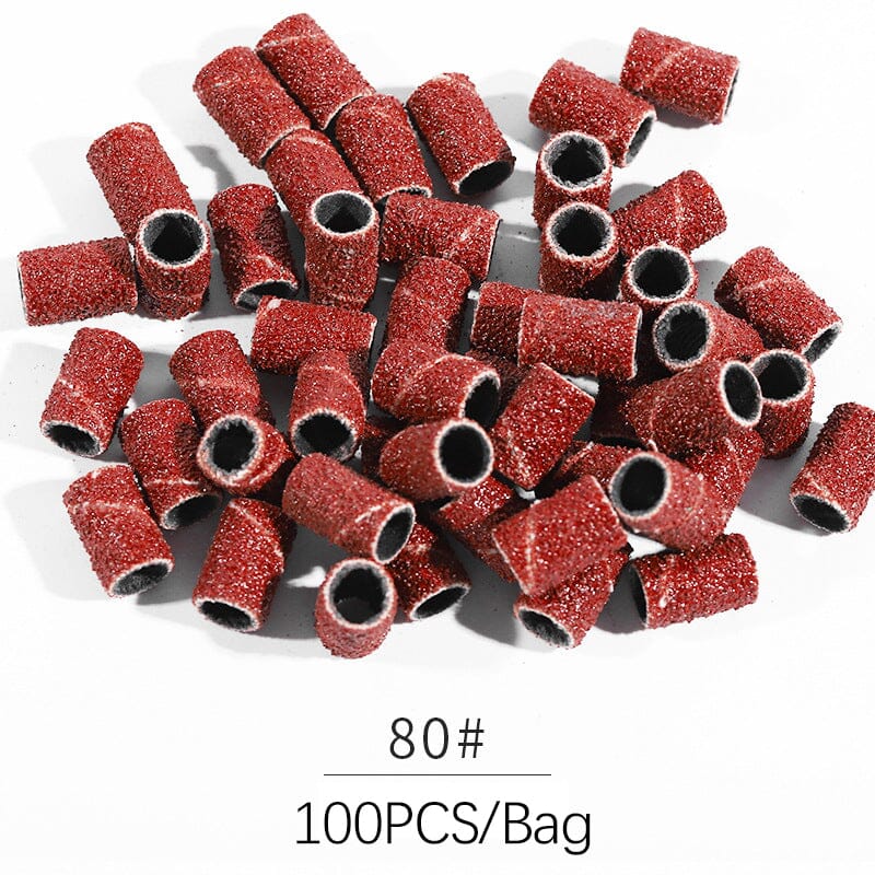 100pcs Sanding Bands for Nail Drill Bits - Image 12