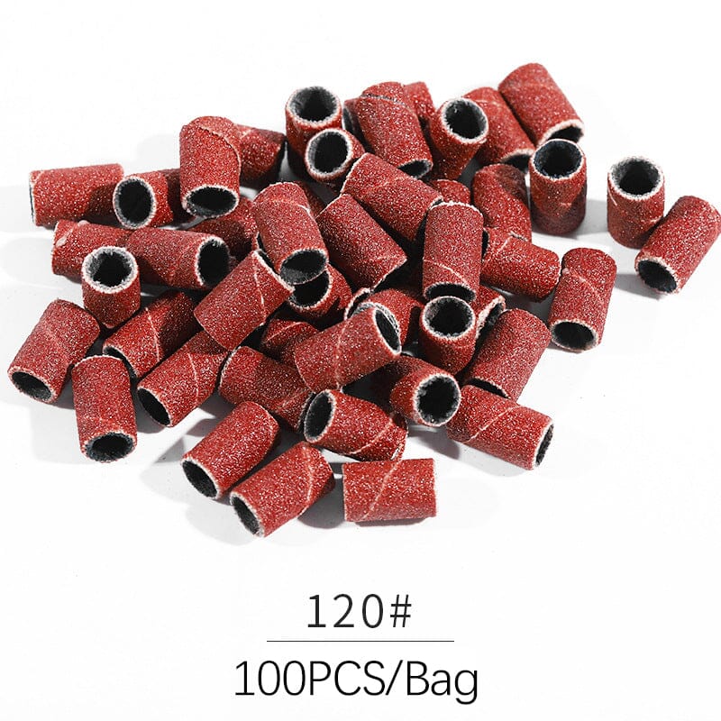 100pcs Sanding Bands for Nail Drill Bits - Image 13