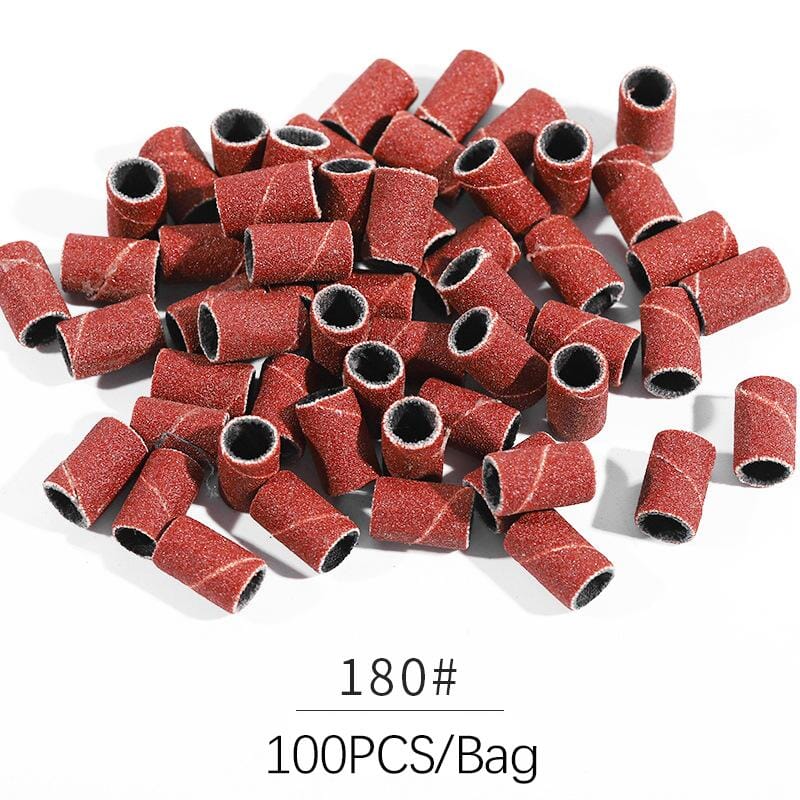 100pcs Sanding Bands for Nail Drill Bits - Image 14