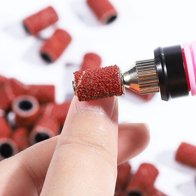 100pcs Sanding Bands for Nail Drill Bits - Image 3