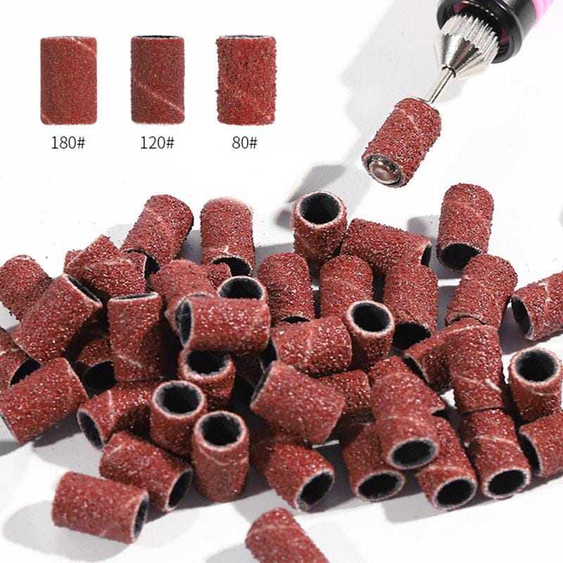 100pcs Sanding Bands for Nail Drill Bits - Image 5