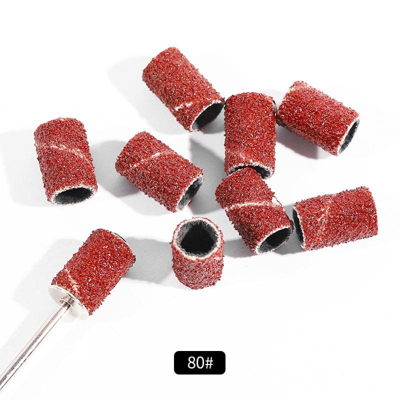 100pcs Sanding Bands for Nail Drill Bits - Image 9