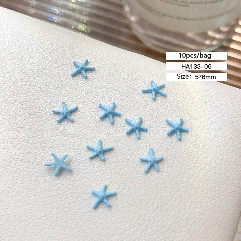 10pcs Ocean Shell 3D Nail Decorations - Image 13