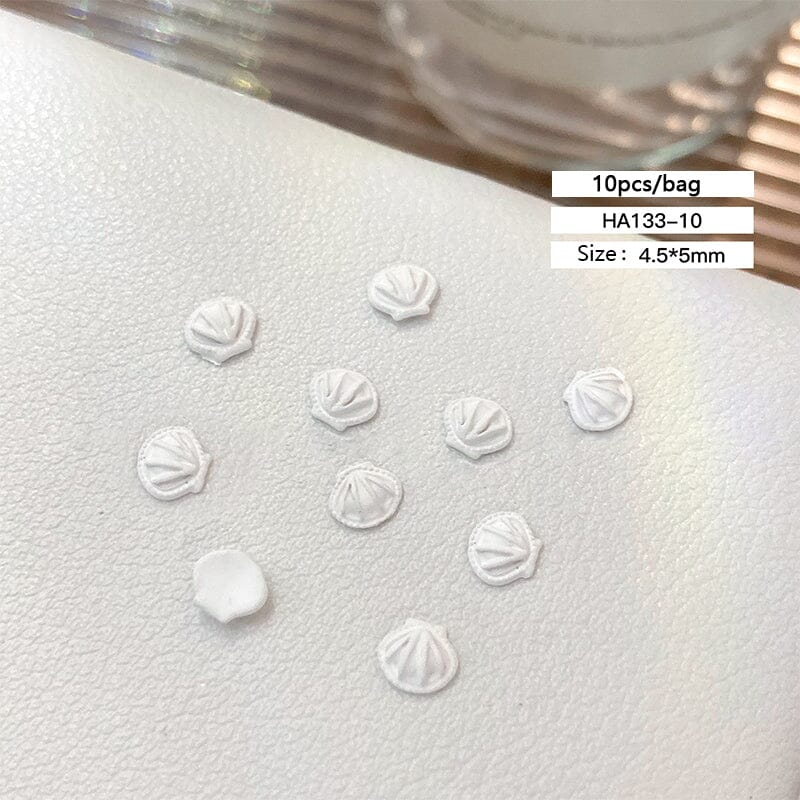 10pcs Ocean Shell 3D Nail Decorations - Image 17