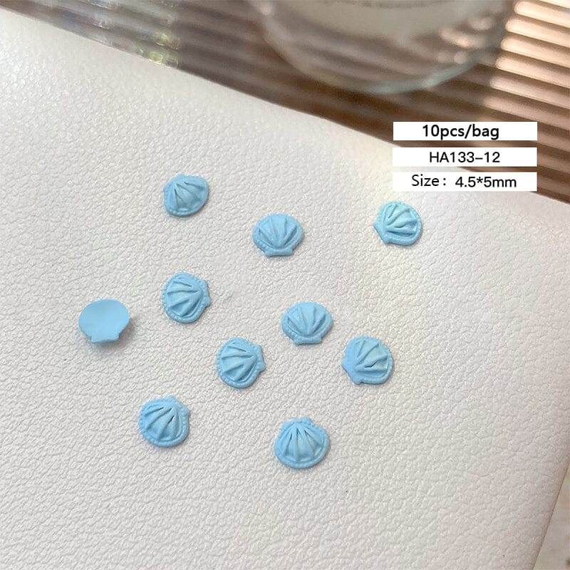 10pcs Ocean Shell 3D Nail Decorations - Image 19