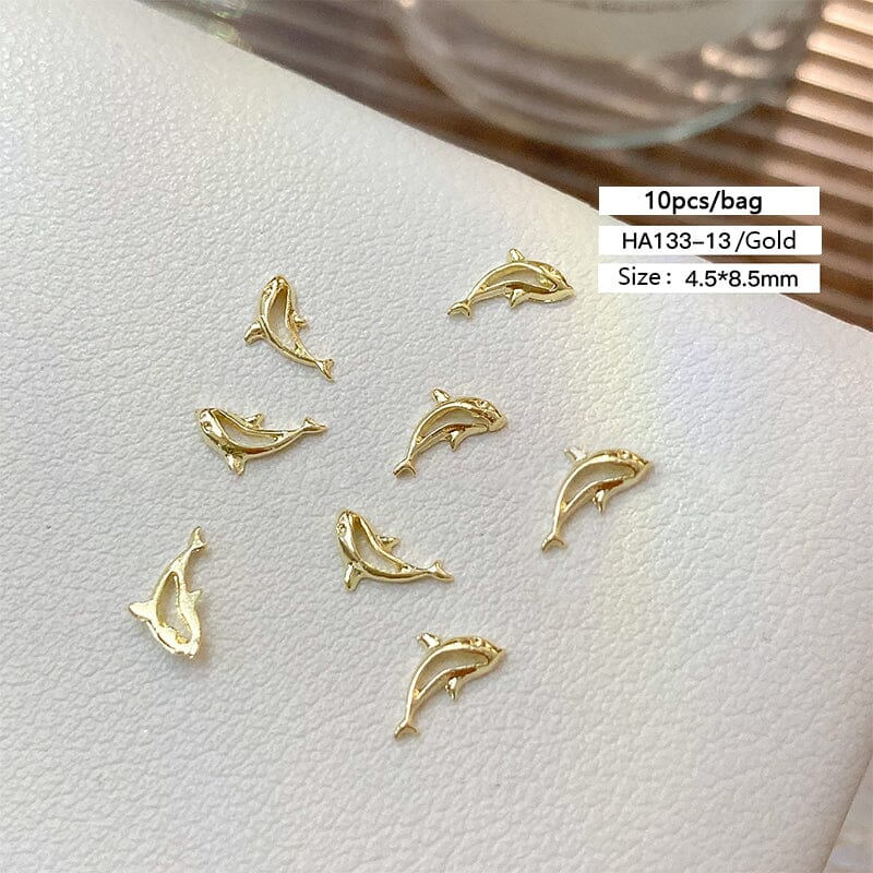 10pcs Ocean Shell 3D Nail Decorations - Image 20