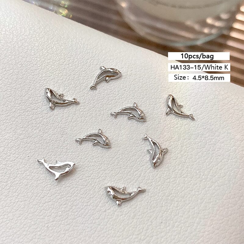 10pcs Ocean Shell 3D Nail Decorations - Image 22