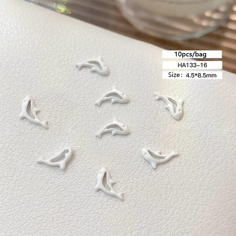 10pcs Ocean Shell 3D Nail Decorations - Image 23