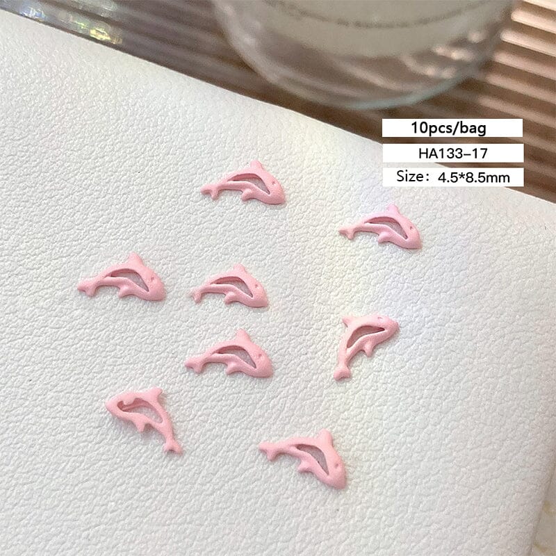 10pcs Ocean Shell 3D Nail Decorations - Image 24