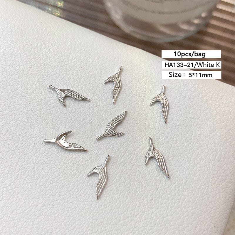 10pcs Ocean Shell 3D Nail Decorations - Image 28