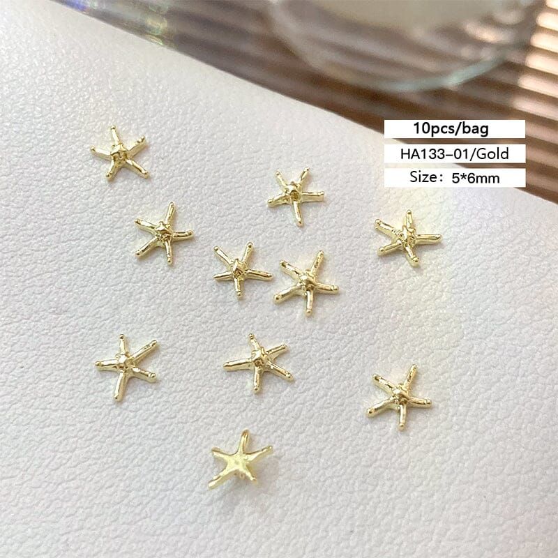 10pcs Ocean Shell 3D Nail Decorations - Image 8