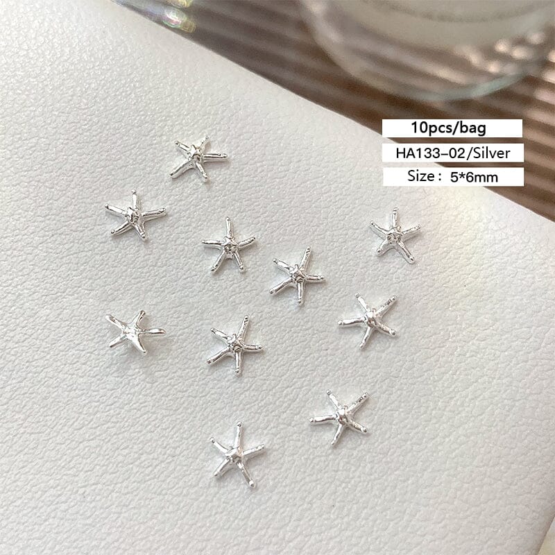 10pcs Ocean Shell 3D Nail Decorations - Image 9
