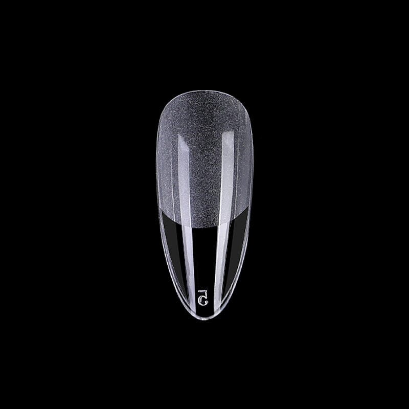 120pcs Almond Semi-frosted False Nail Tips