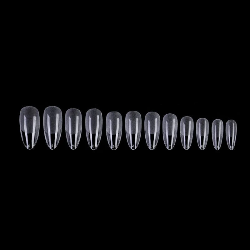 120pcs Almond Semi-frosted False Nail Tips - Image 4