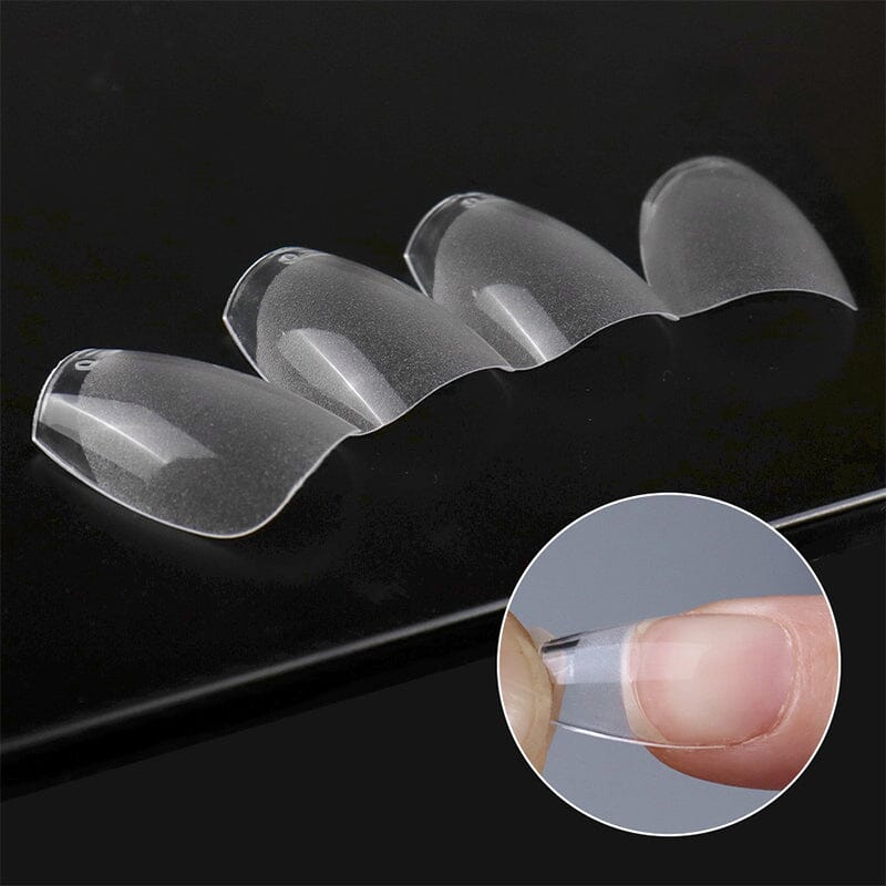 120pcs Almond Transparent False Nail Tips - Image 7