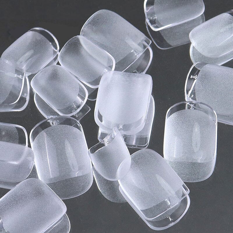 120pcs Almond Transparent False Nail Tips - Image 8