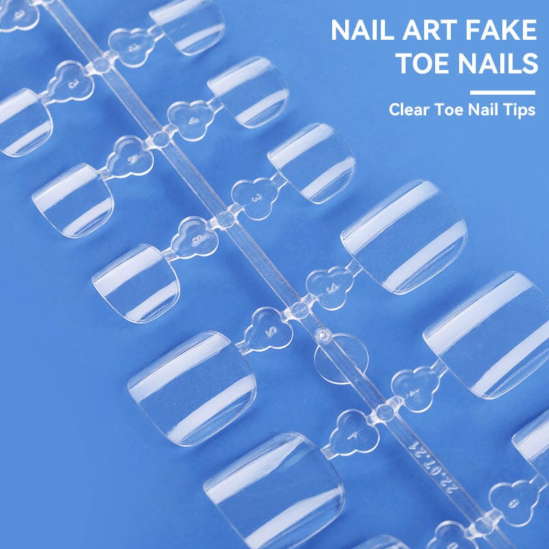 120pcs Toe Nail Tips - Image 4