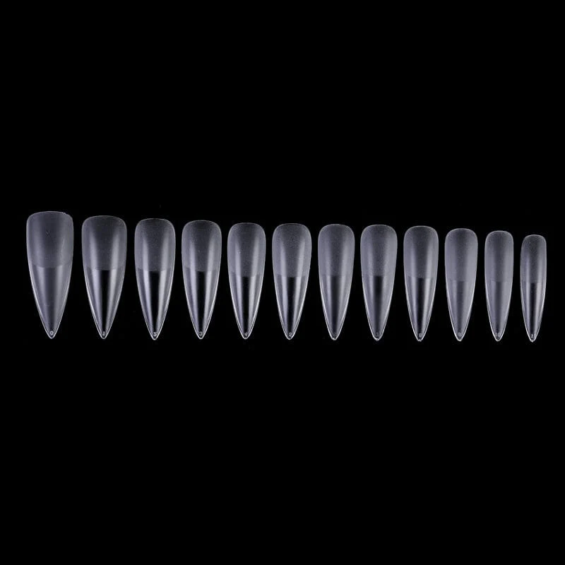 120pcs Water Drop Matte False Nail Tips - Image 4