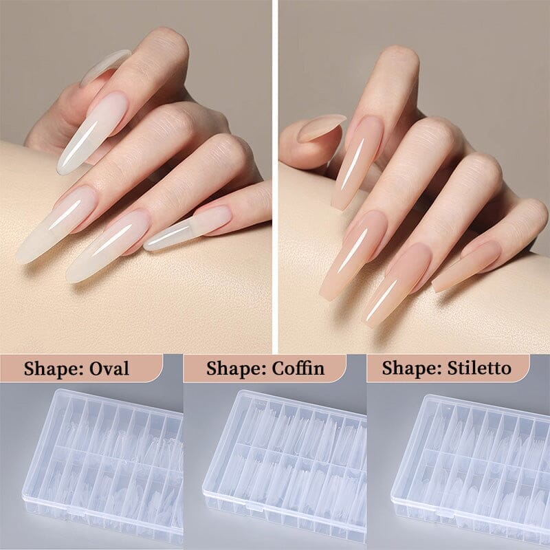 180pcs Oval Extension Gel Dual Forms - Image 10