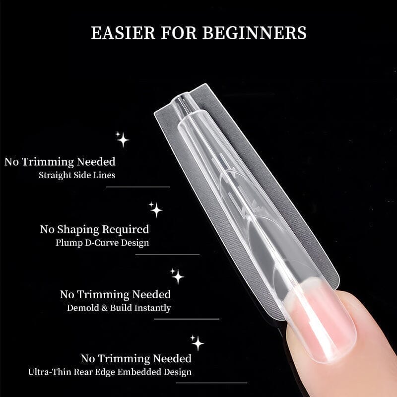 180pcs Oval Extension Gel Dual Forms - Image 13