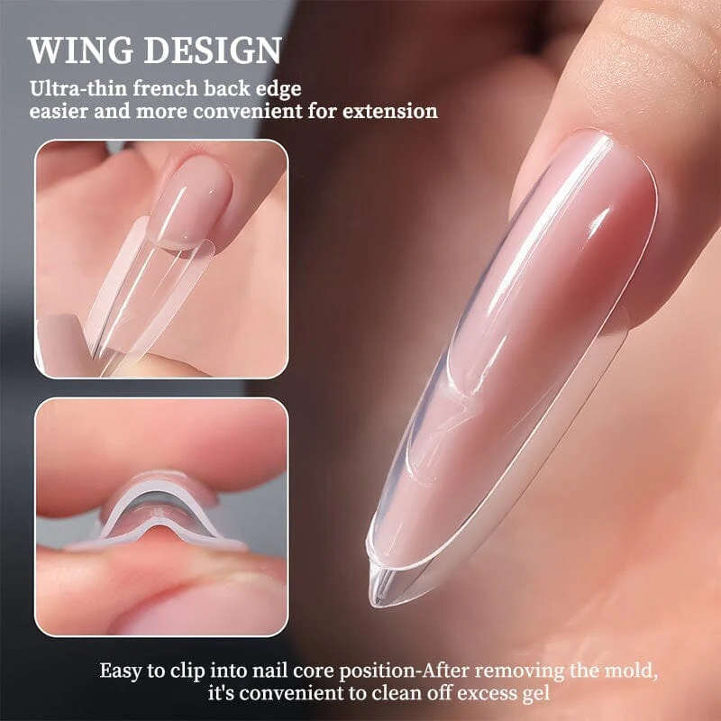180pcs Oval Extension Gel Dual Forms - Image 20