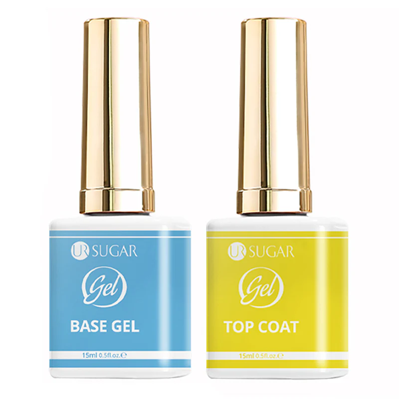 2 Bottles Base Top Coat Set 15ml
