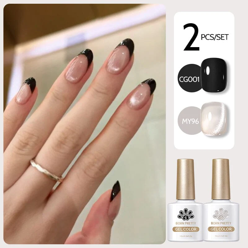 2 Bottles Gel Set French Cat Magnetic Gel 10ml - Image 10