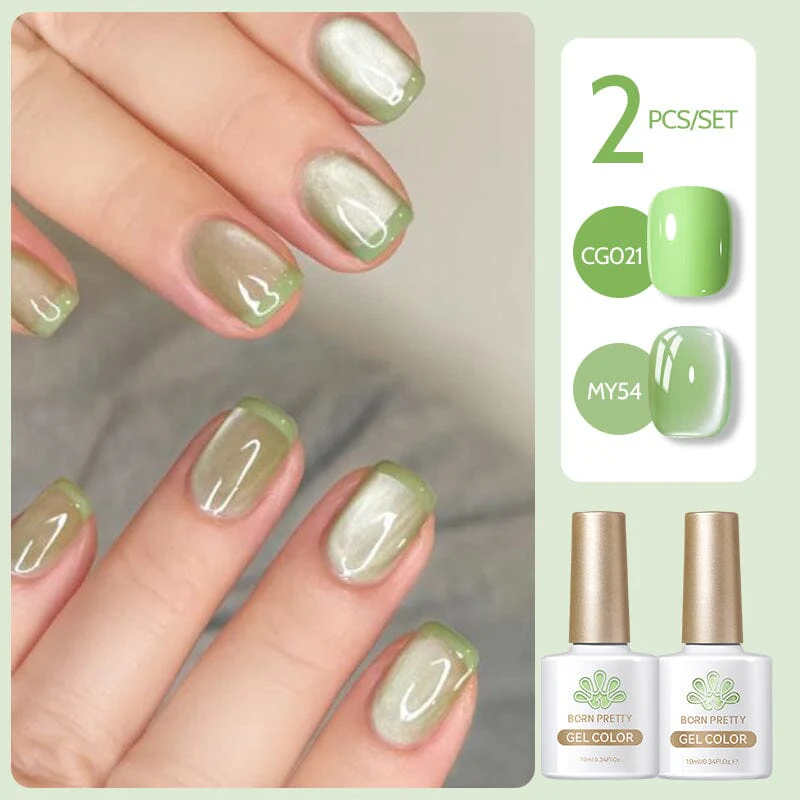 2 Bottles Gel Set French Cat Magnetic Gel 10ml - Image 18