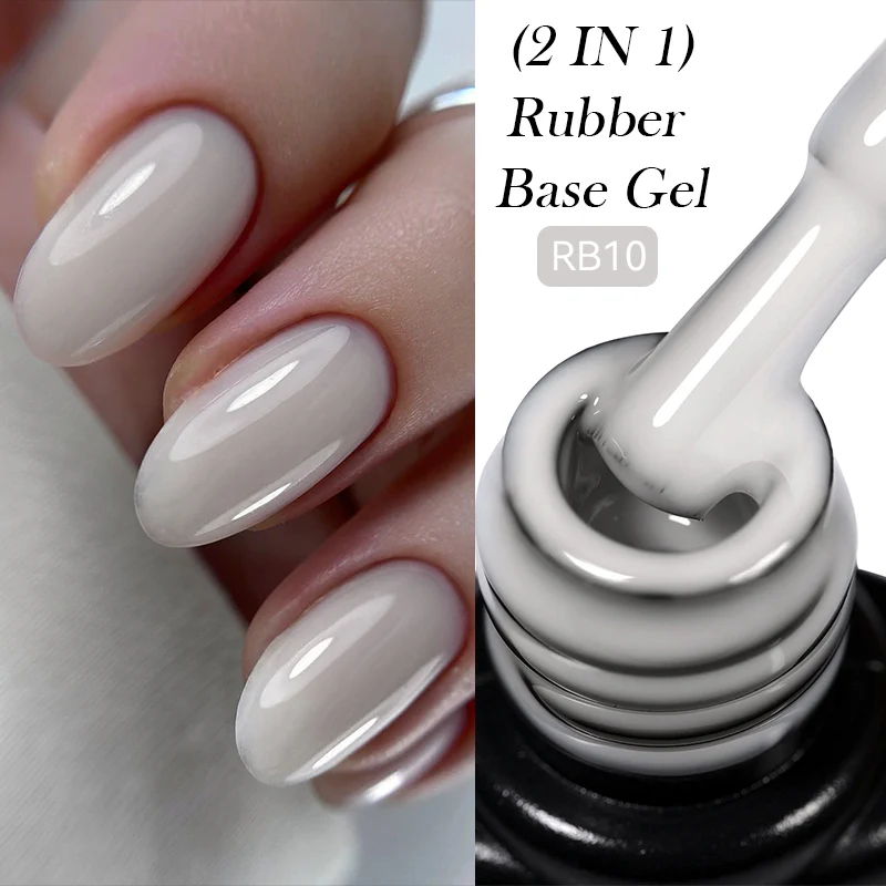 2 in 1 Rubber Base Gel RB10 7ml - Image 2