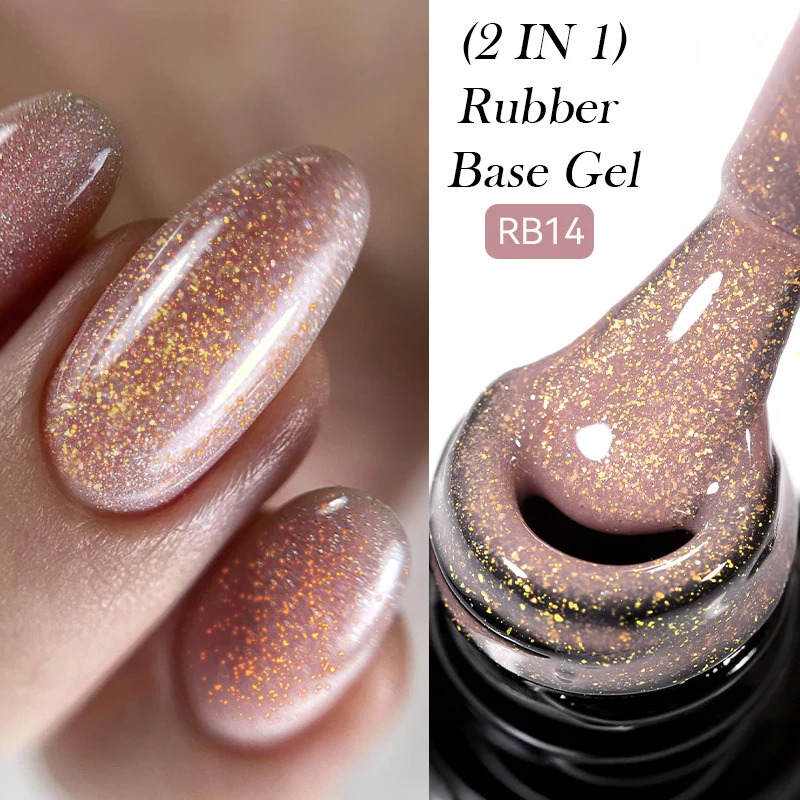 2 in 1 Rubber Base Gel RB14 7ml - Image 2