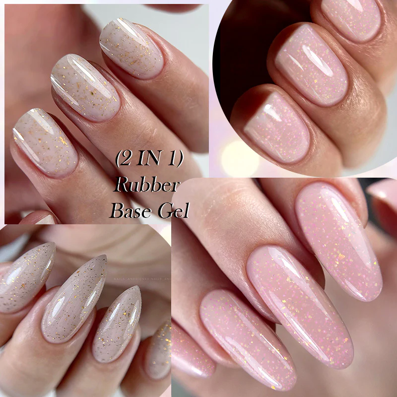 2 in 1 Rubber Base Gel RB01 7ml - Image 3