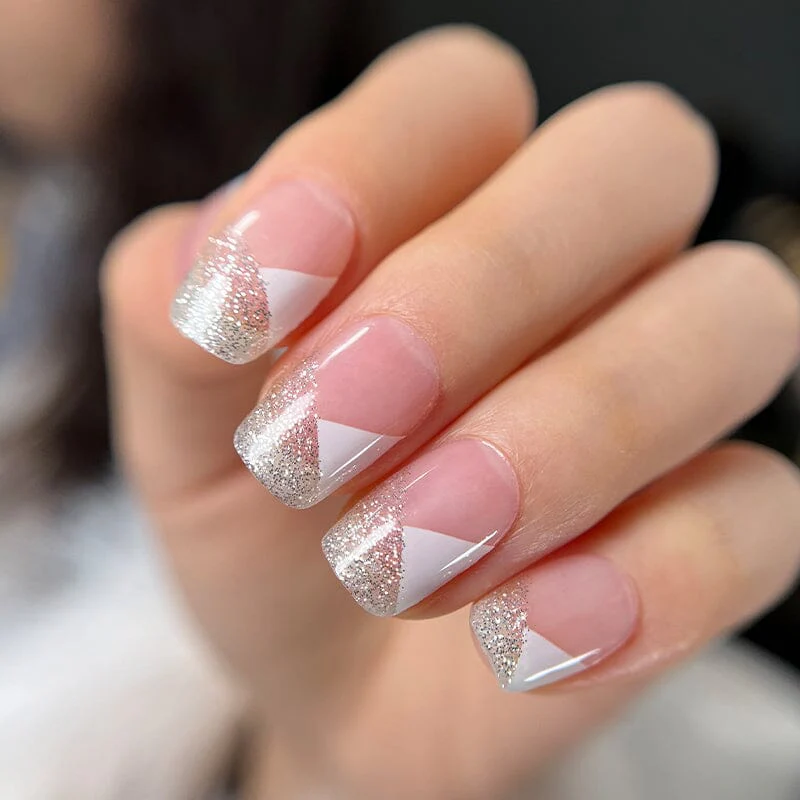 20 Tips Semi-Cured Gel Nail Strips N021-N040 - Image 6