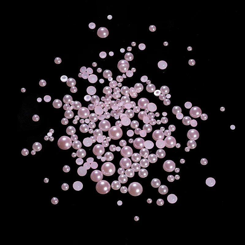 200pcs Half Round Flat Bottom Pearls - Image 13