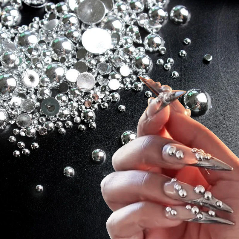200pcs Half Round Flat Bottom Pearls - Image 3