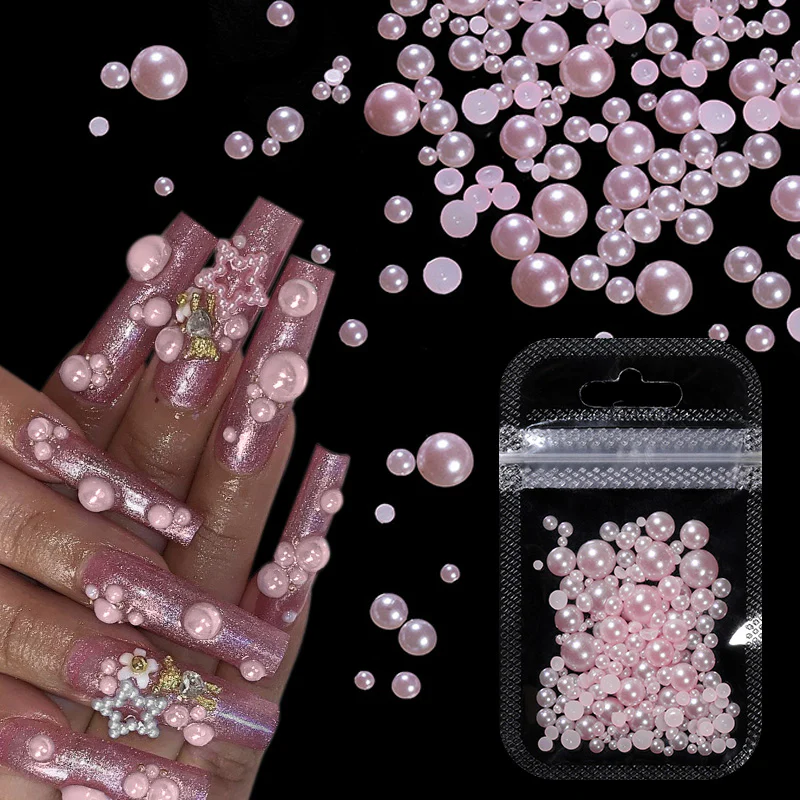 200pcs Half Round Flat Bottom Pearls - Image 6