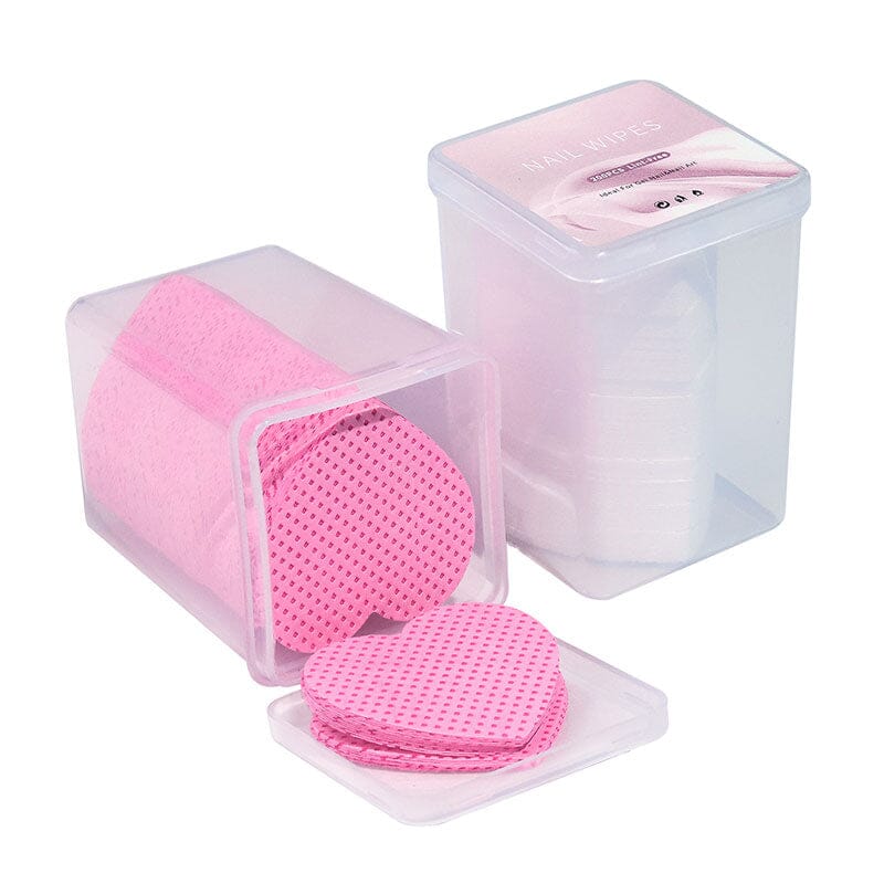 200pcs Pink Lint Free Nail Wipes - Image 4