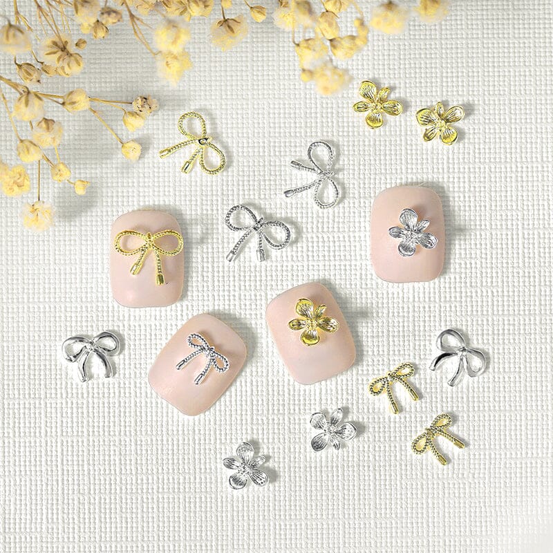 20pcs Metal Bowknot 3D Nail Decoration - Image 4