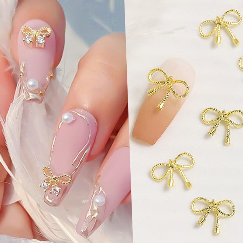 20pcs Metal Bowknot 3D Nail Decoration - Image 6