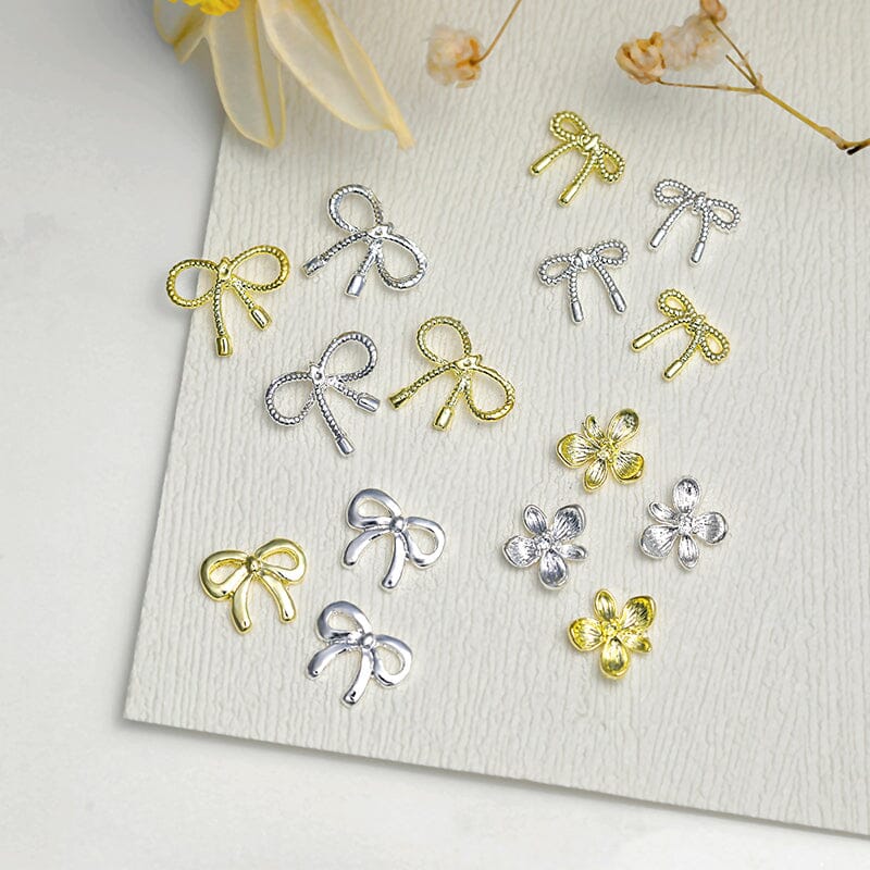 20pcs Metal Bowknot 3D Nail Decoration - Image 8