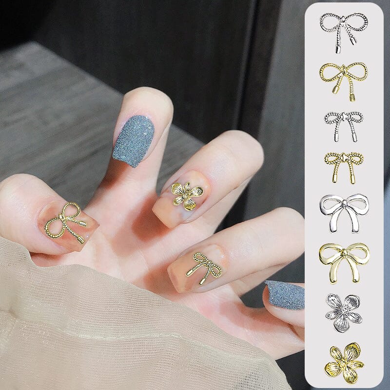 20pcs Metal Bowknot 3D Nail Decoration - Image 9