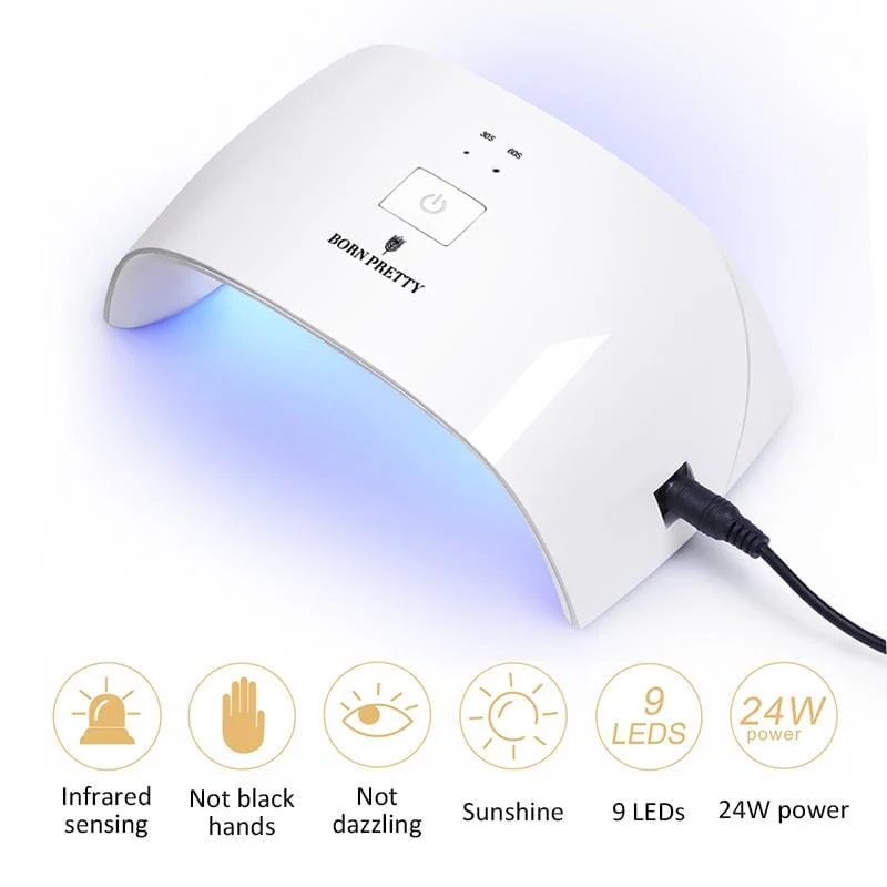 24W UV LED Nail Lamp US Type Plug - Image 3