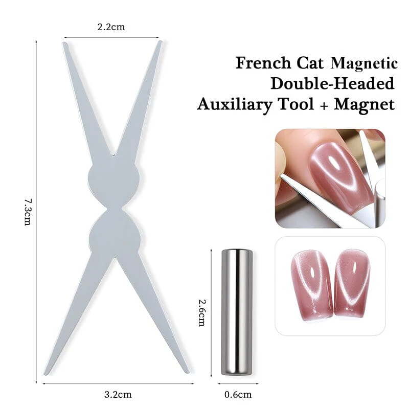 2pcs Set Magnetic Stick French Nail Art - Image 11
