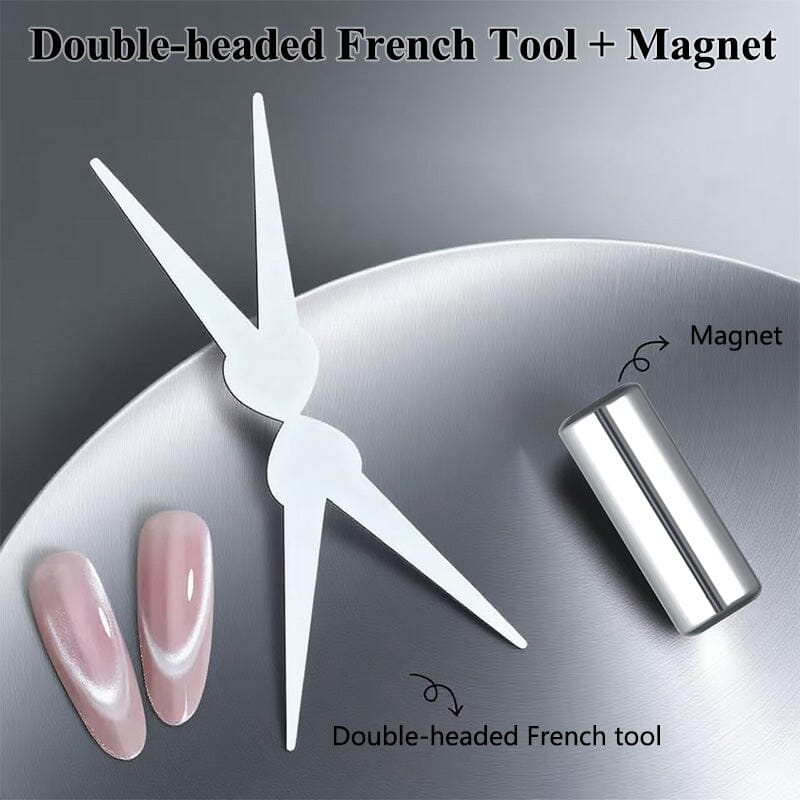 2pcs Set Magnetic Stick French Nail Art - Image 8