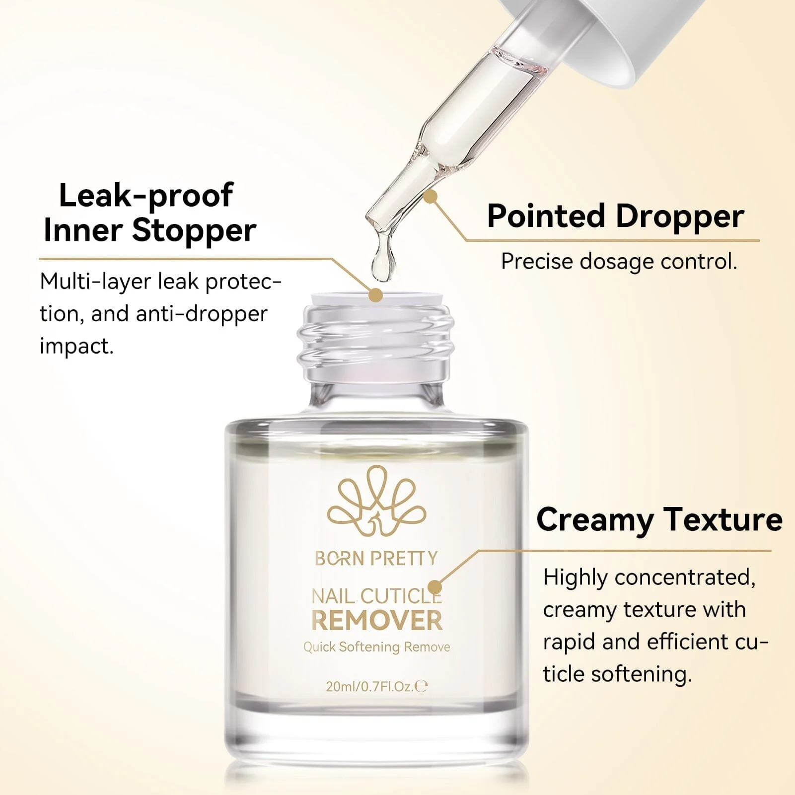Nail Cuticle Remover 20ml - Image 3