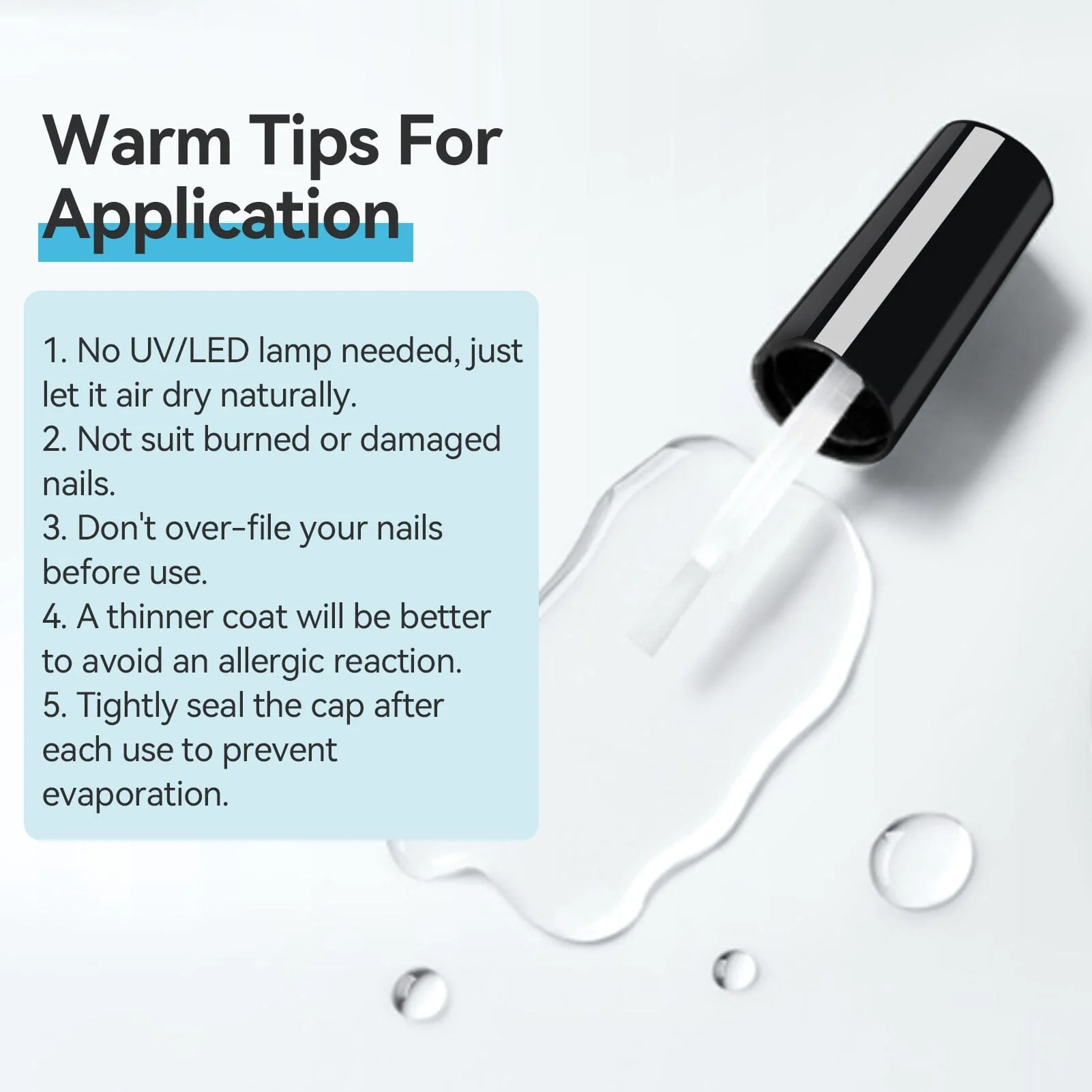 2pcs Set Nail Prep Dehydrator & Primer 15ml - Image 8