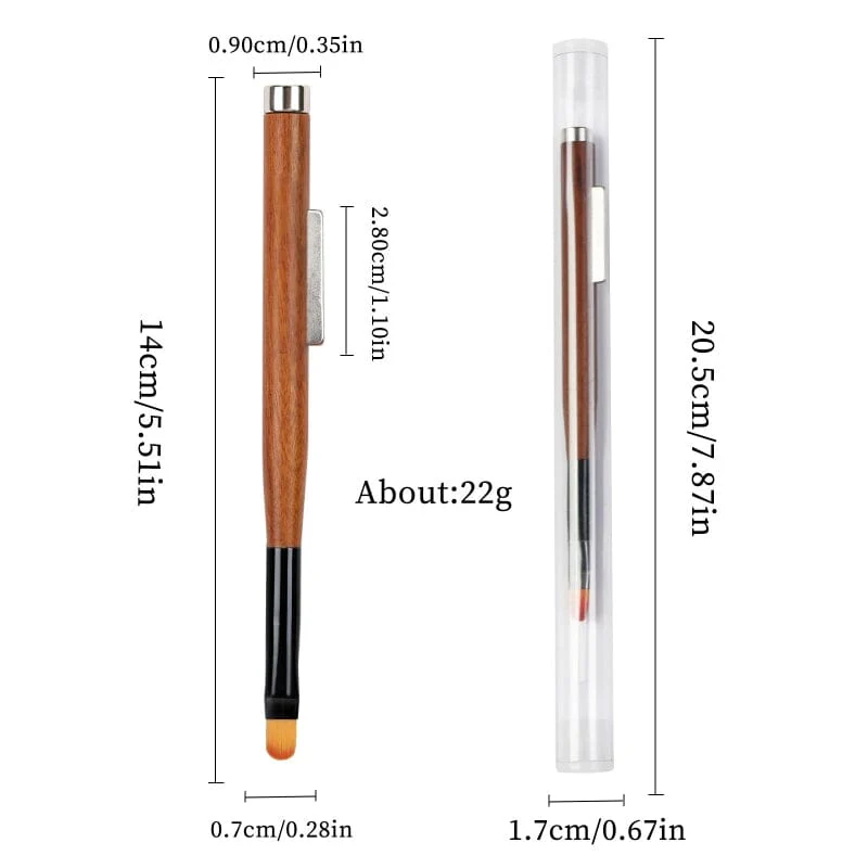 3 in 1 Magnetic Stick Nail Brush - Image 8