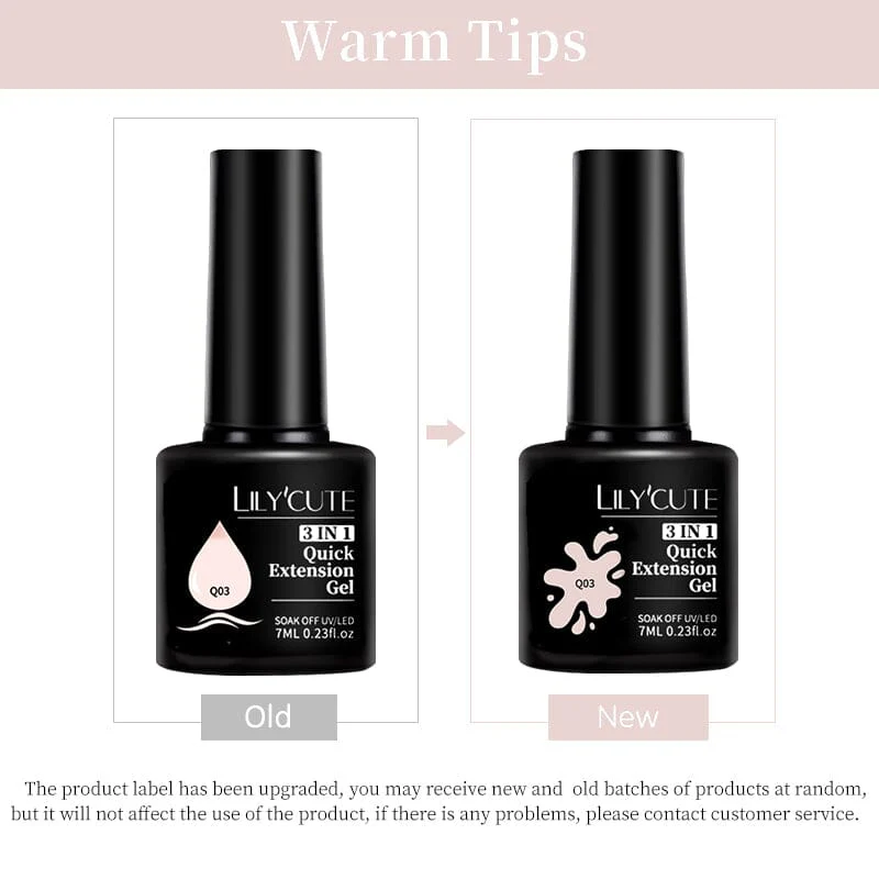 3 In 1 Quick Extension Nail Gel 7ml - Image 15
